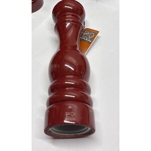 PEUGEOT salt Grinder Mill red lacquered 9" (made in France)